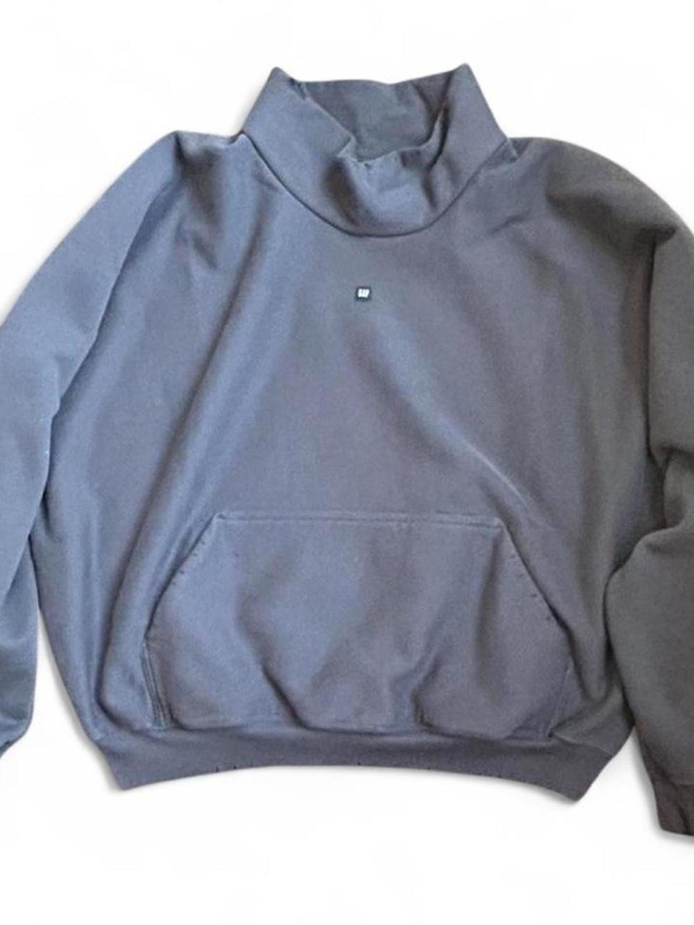GAP x YZY engineered by Balenciaga distressed dark grey high neck
 Size XS